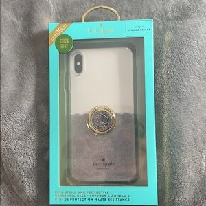 NEW Kate Spade iPhone XS MAX ring case